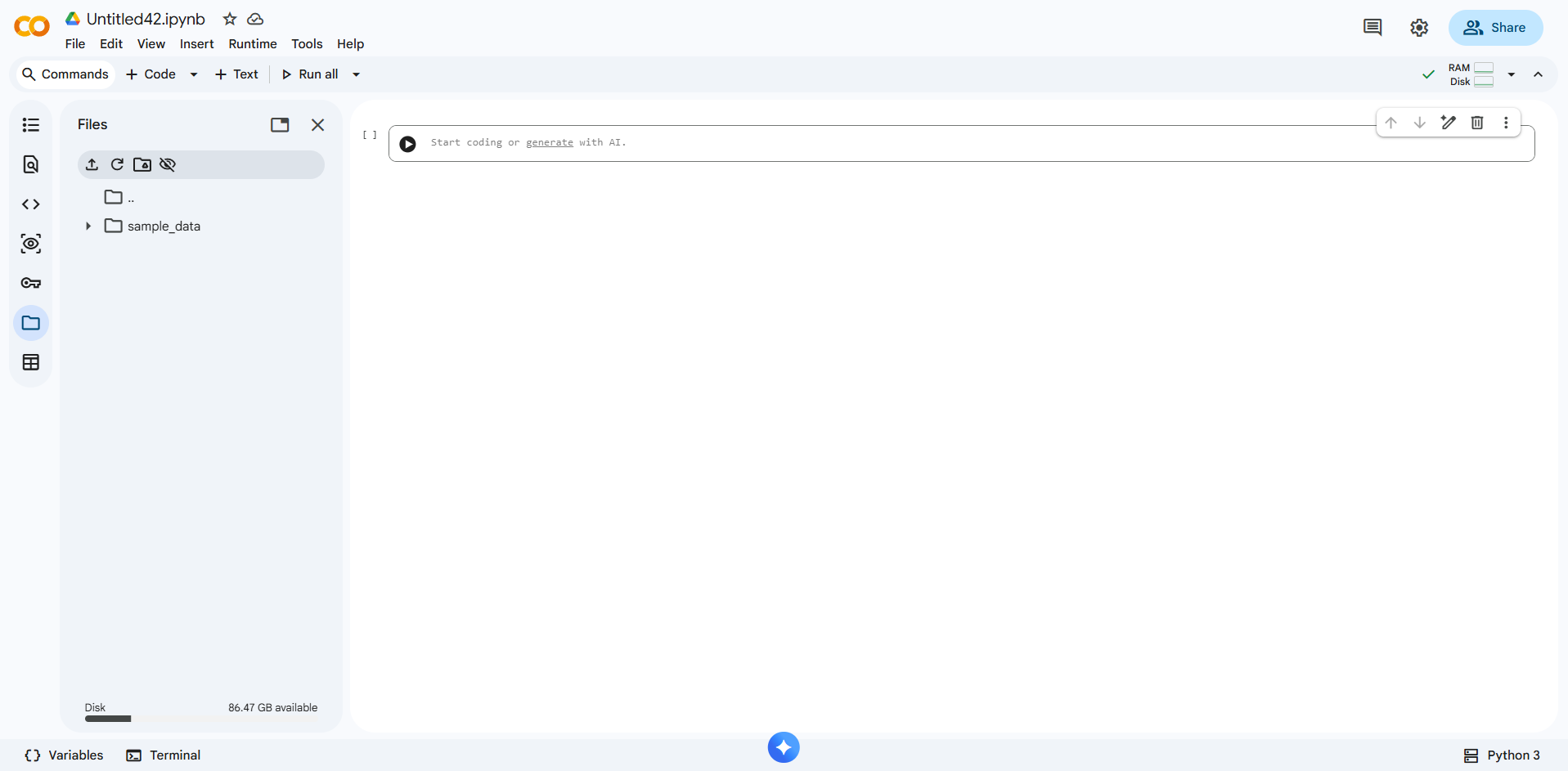 Google Colab